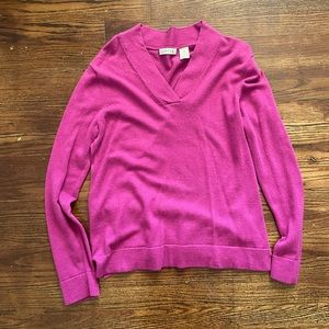 Burgundy Orvis Sweater.